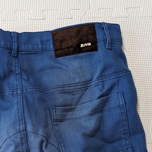 Zumo Men's Slim Fit Blue Jeans Size 48 - Picture 4 of 11